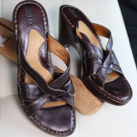 Born Shoes Born Leather Sandal Poshmark